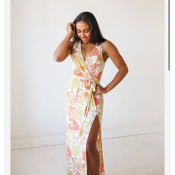 Floral Maxi Dress - Picture 1 of 6